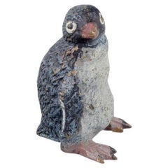 Vienne bronze, pingouin, figurine en bronze de haute qualité. Autriche, vers les années 1900/1910.