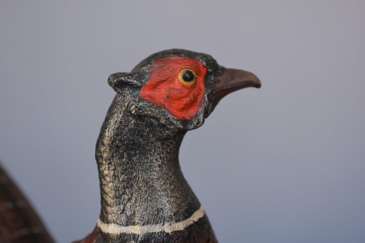 Austrian Vienna Bronze Pheasant, circa 1900 For Sale
