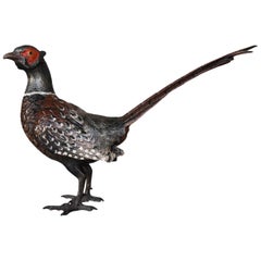 Antique Vienna Bronze Pheasant, circa 1900