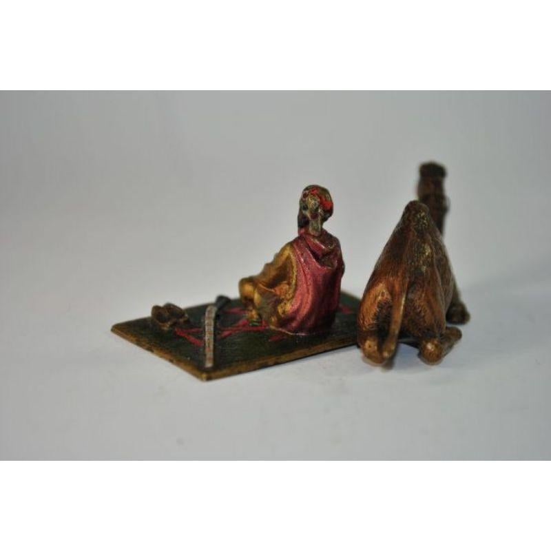 19th Century Vienna Bronze Tuareg Orientalist For Sale
