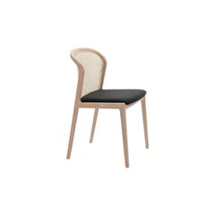 Chaise Vienne, Bois de hêtre, Anthracite par Colé Italia