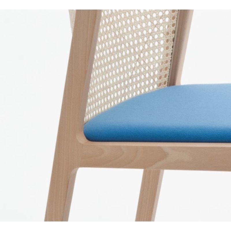 Italian Vienna Chair, Beech Wood, Light Blue by Colé Italia For Sale