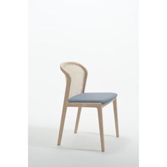 Vienna Chair, Beech Wood & Velvetforthy Glicine by Colé Italia