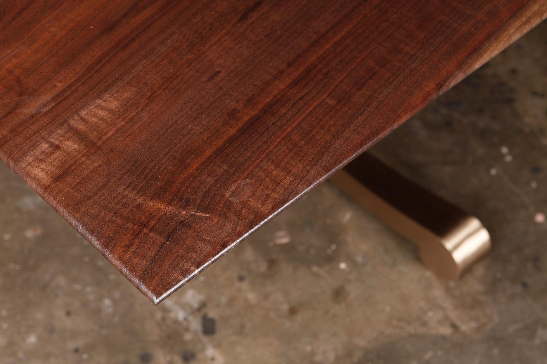 With it’s elegant curves and clean lines, the VIENNA Dining Table is a perfect fit for interiors that exhibit a sensuous and sophisticated design aesthetic.

The scroll motif has echoed through the history of architecture and design as a symbol for