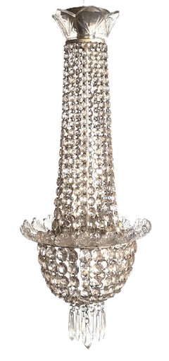 Vienna Empire Crystal Chandelier Lobmeyr Zahn