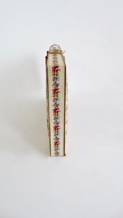 Vienna Handwork Mid-20th Century Floral Petit Point Bag