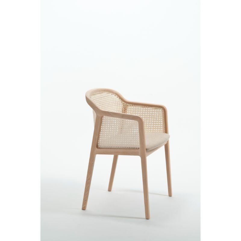 Vienna little armchair, natural beech wood, beige by Colé Italia with Emmanuel Gallina
Dimensions: H 78, W 53, D 50 cm
Materials: Beech Wood Chair with Straw Back and Upholstered Seat

Also Available: CA Canaletto; WE Wengé; BK Black, Vienna