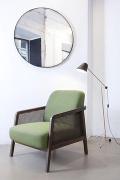 Vienna Lounge Canaletto by Colé, Palm Green Cushions Contemporary Design
