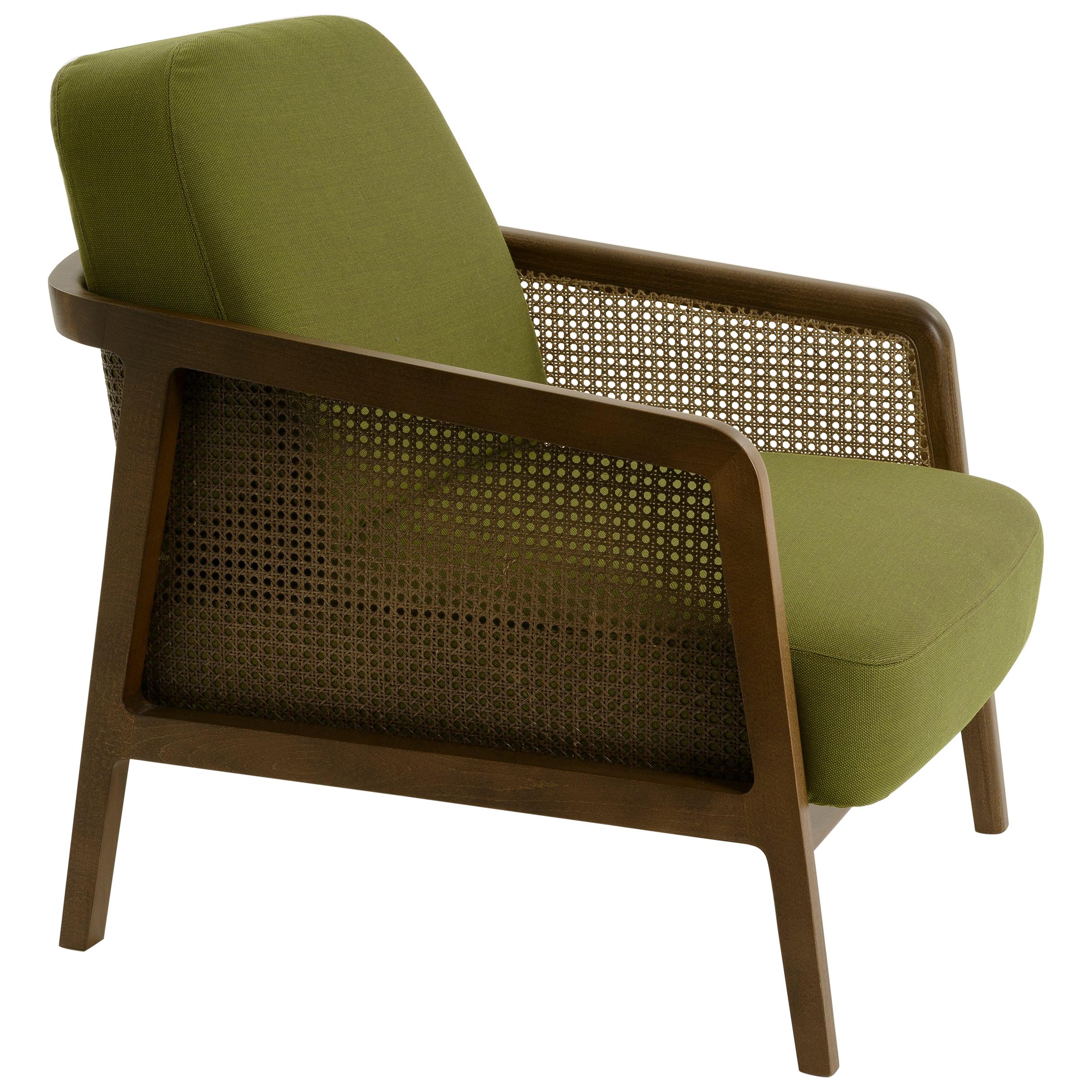 Vienna Lounge Canaletto by Colé, Palm Green Cushions Contemporary Design