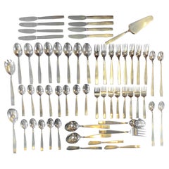 “Vienna Modern” Flatware Design by Helmut Adler for Amboss Austria 59pc Set