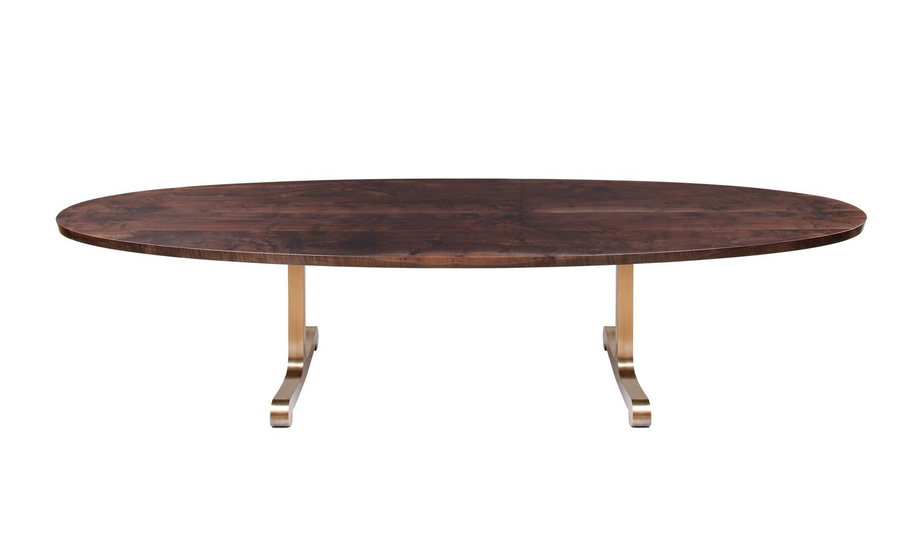 Tavolo da pranzo ovale 