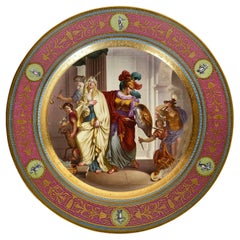 Chargeur en porcelaine de Vienne, 1890.