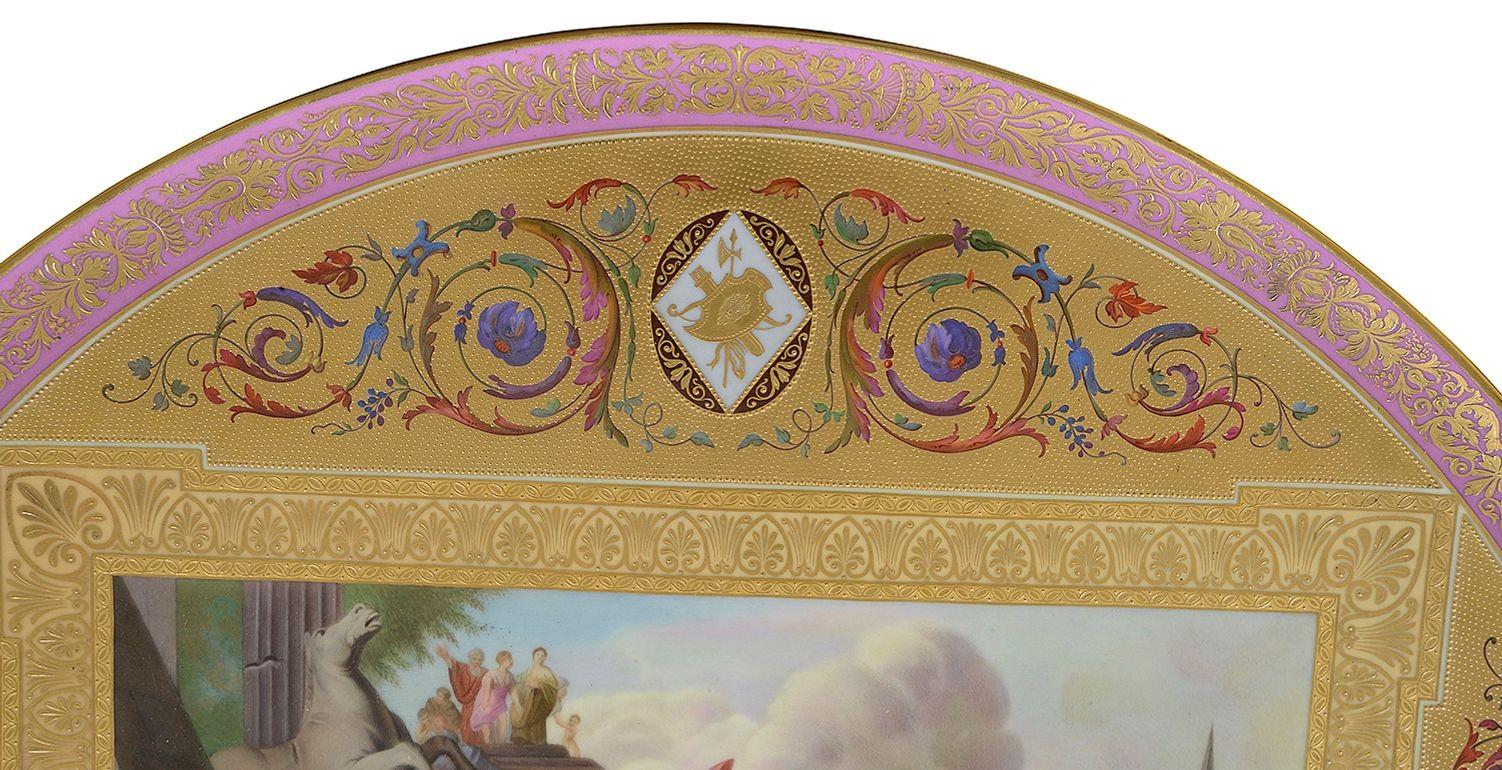 Cargador de porcelana de Viena, 
