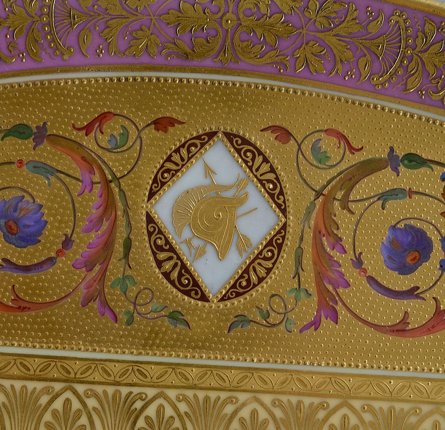 Cargador de porcelana de Viena, 