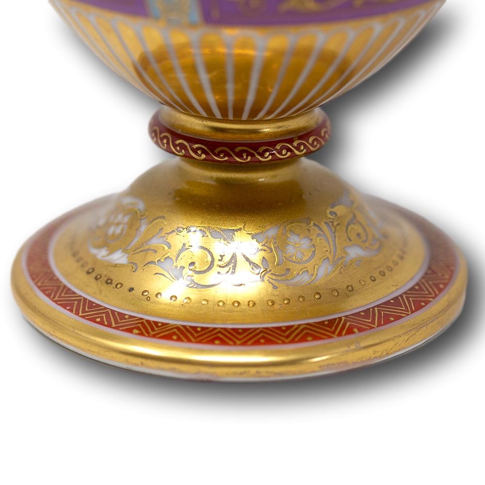 Vienna Porcelain Classical Vase For Sale 10