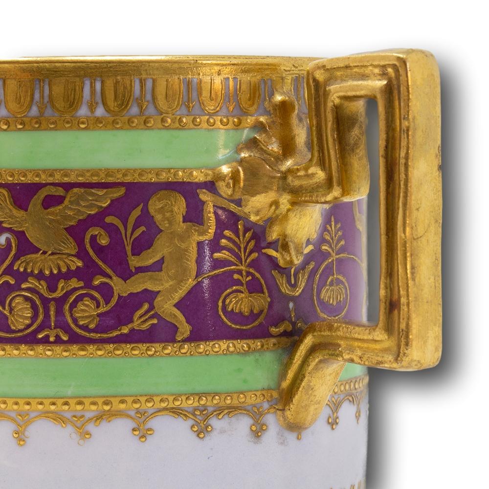 Vienna Porcelain Cup and Saucer For Sale 5