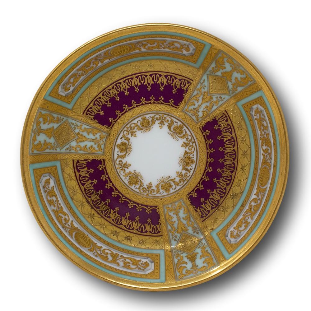 Vienna Porcelain Cup and Saucer For Sale 7