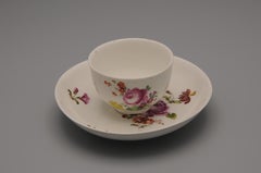 Vienna Porcelain - Rococo Cup and Saucer, late 18th century