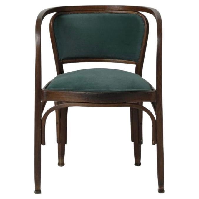 Vienna Secession armchair by Gustav Siegel for J.J.Kohn, Modell 715/F Austria For Sale