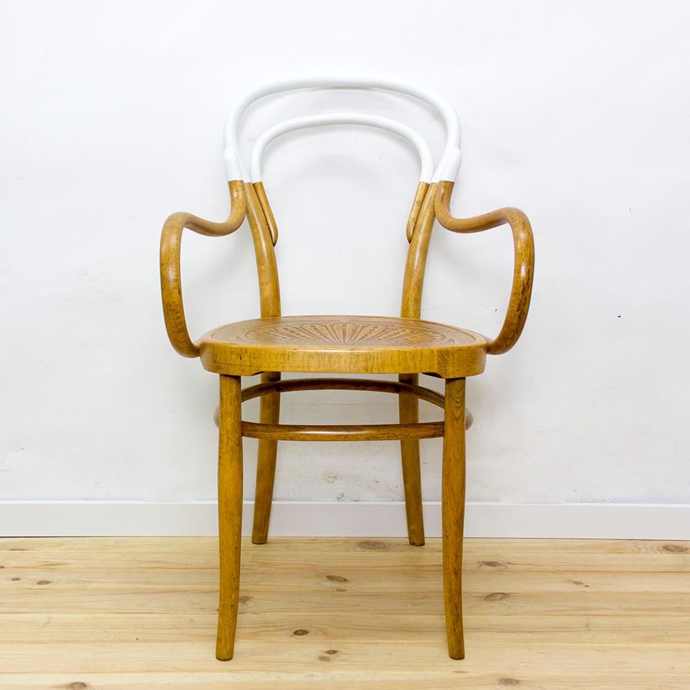Vienna Secession Armchair by Jakob & Josef Kohn In Good Condition For Sale In Barcelona, Barcelona