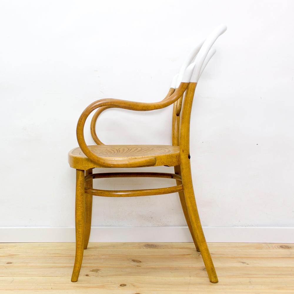 Bentwood Vienna Secession Armchair by Jakob & Josef Kohn For Sale