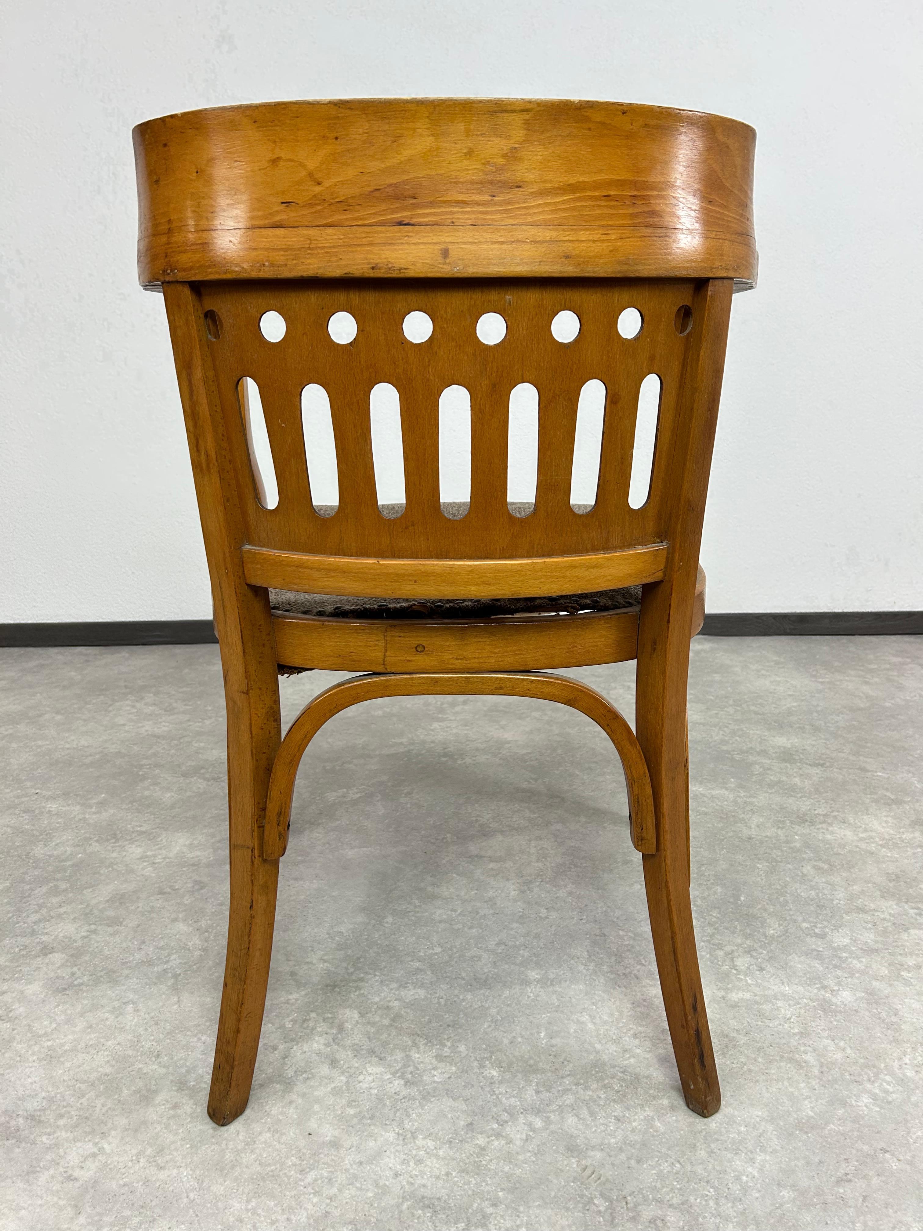 Sillón de secesión vienés de Otto Wagner ejecutado por Pancota Viena en venta 4