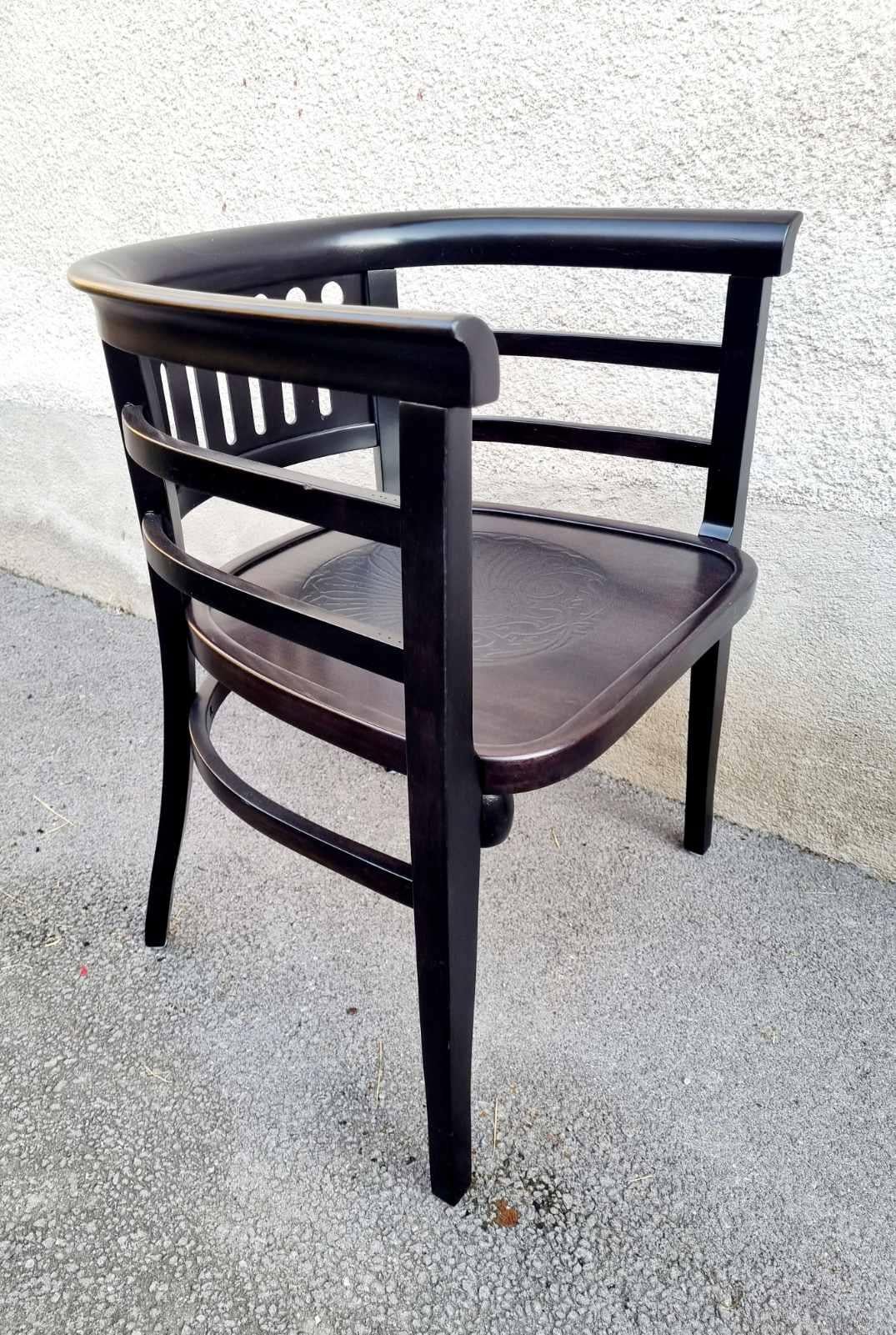 Sessel der Wiener Secession von Otto Wagner für J&J Kohn, Österreich im Zustand „Hervorragend“ im Angebot in Lucija, SI