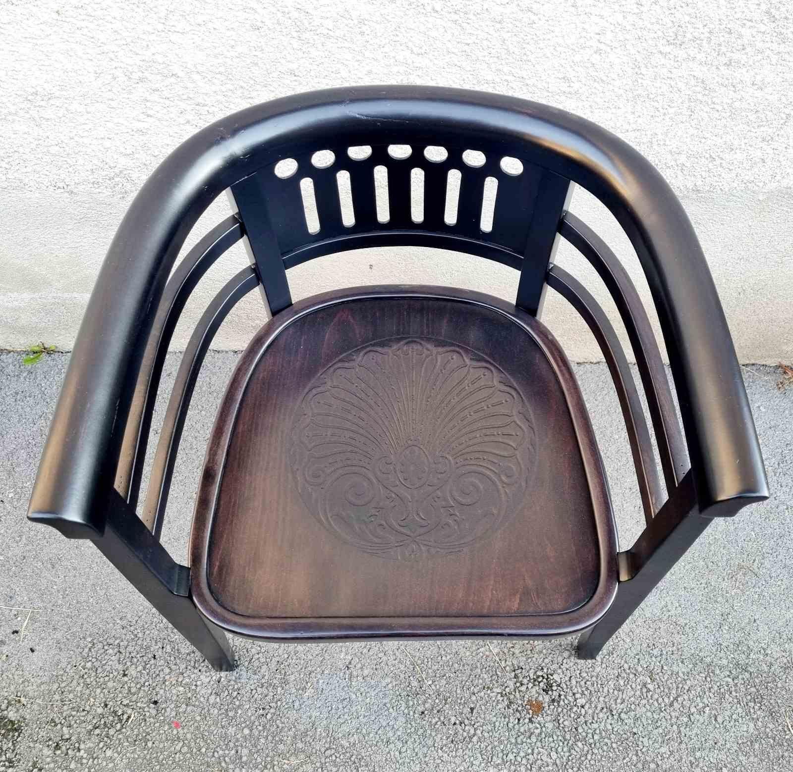 Sessel der Wiener Secession von Otto Wagner für J&J Kohn, Österreich (Holz) im Angebot