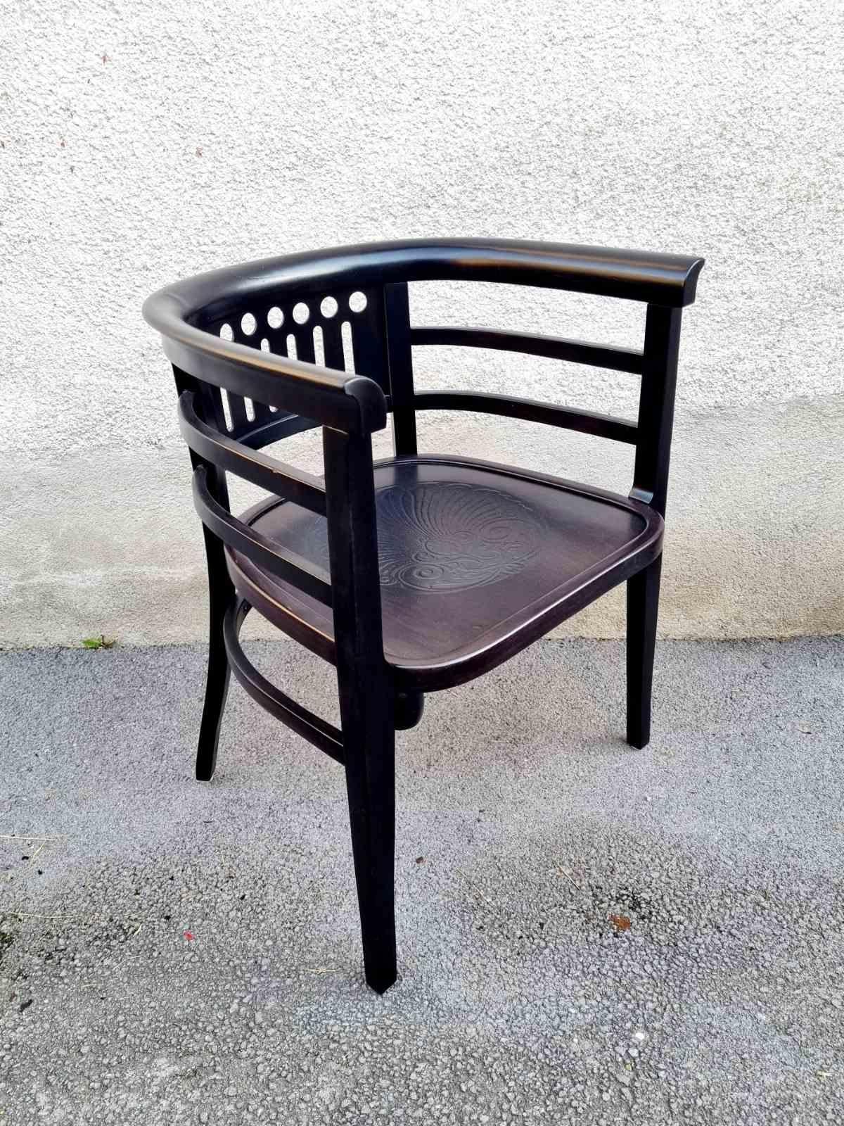 Sessel der Wiener Secession von Otto Wagner für J&J Kohn, Österreich im Angebot 3