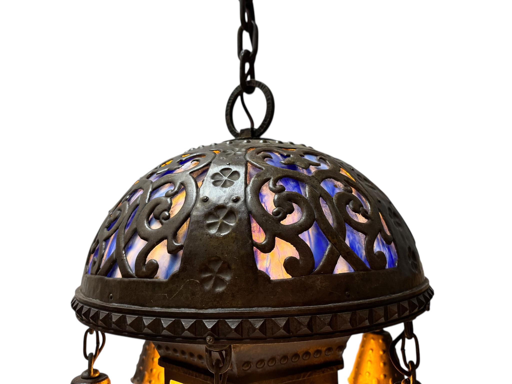 Araña Art Nouveau de la Secesión de Viena Austria, 1900 en venta 6