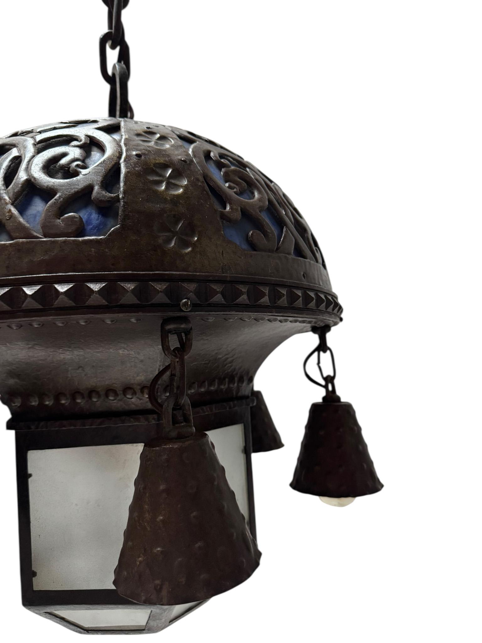 Araña Art Nouveau de la Secesión de Viena Austria, 1900 en venta 1