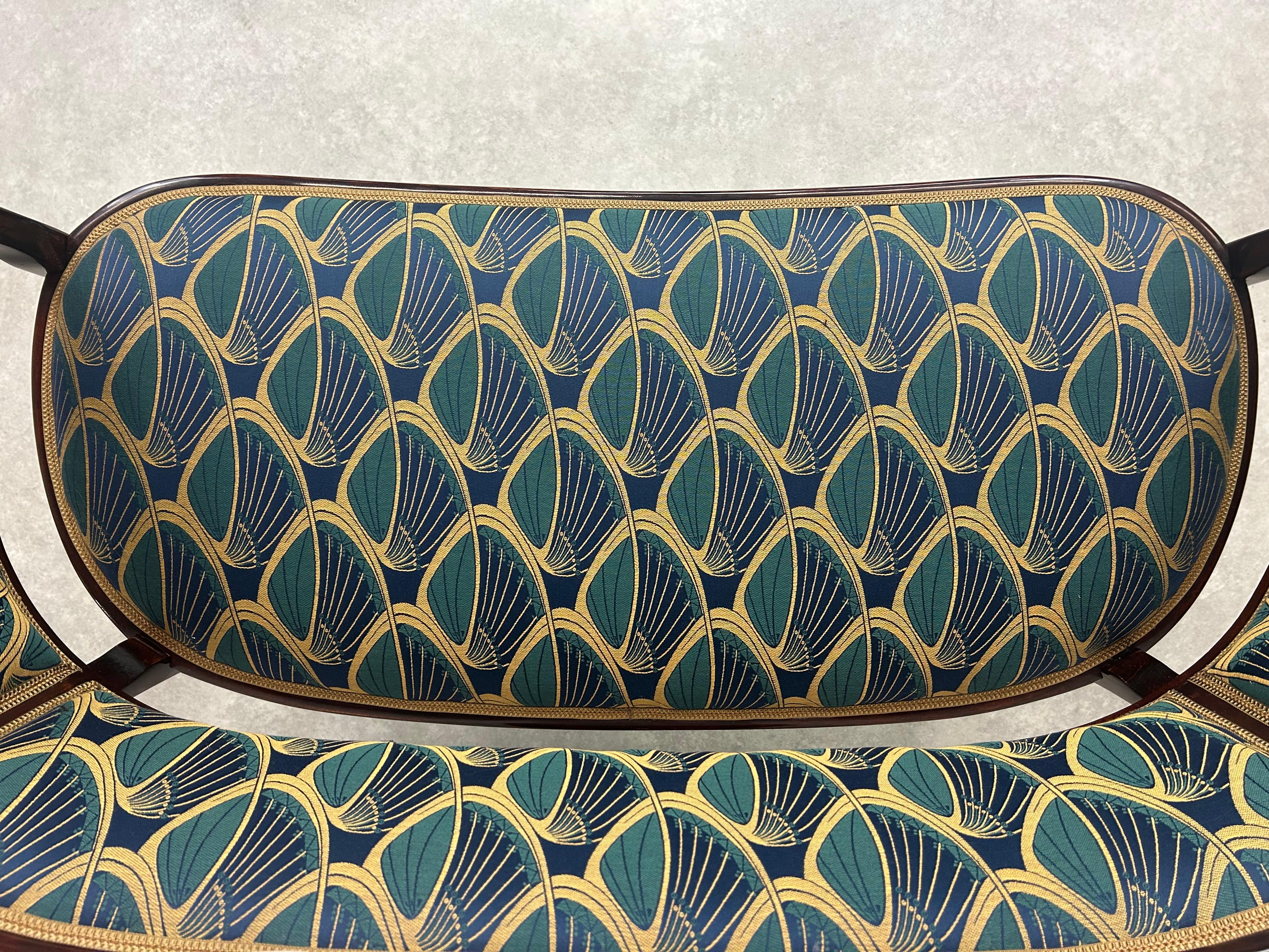 Banc de la Sécession viennoise n° 4275 de Thonet attr. Marcel Kammerer en vente 2