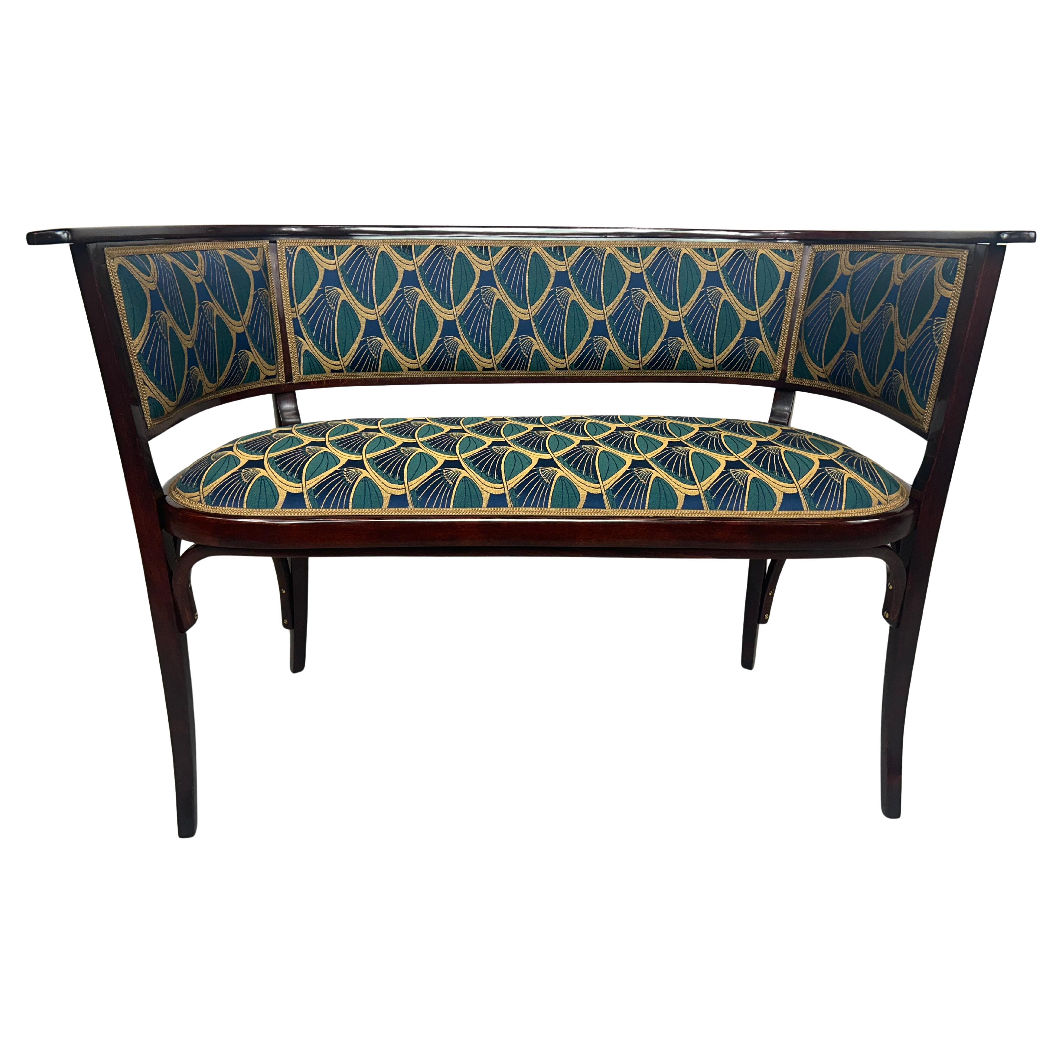 Vienna secession bench no.4275 by Thonet attr. Marcel Kammerer