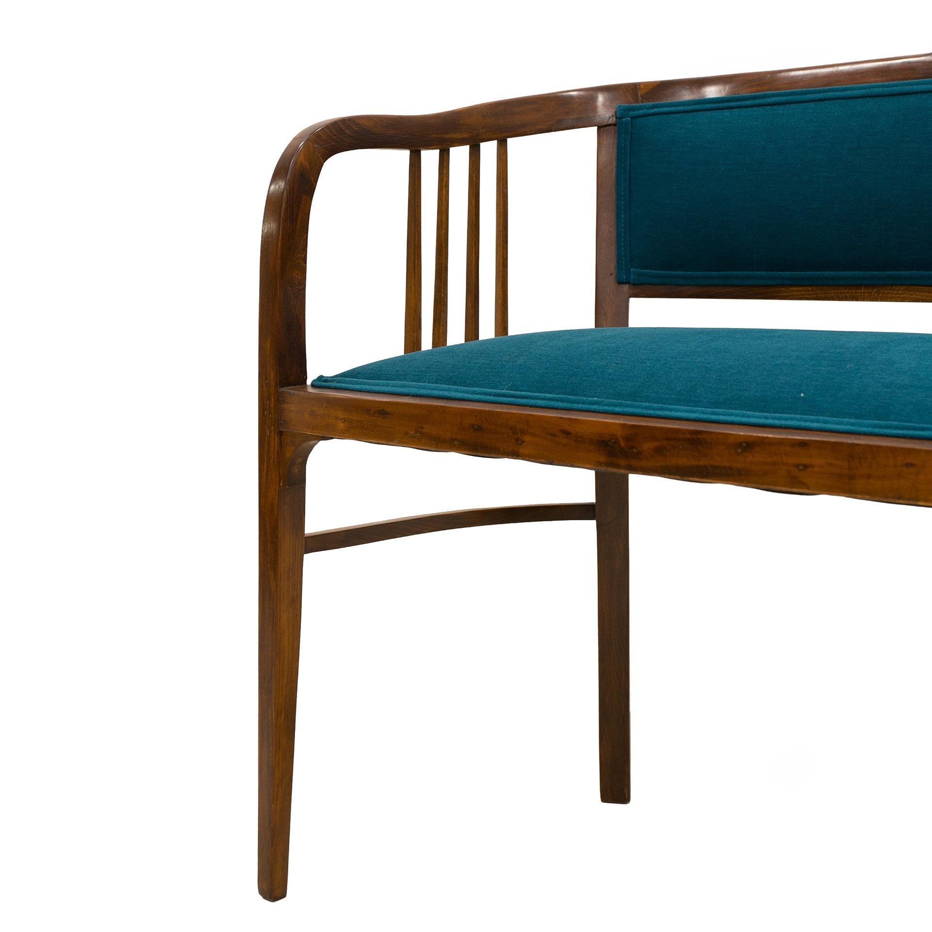 Vienna Secession Bench Settee, Austria, Early 20th Century In Good Condition In Wrocław, Poland