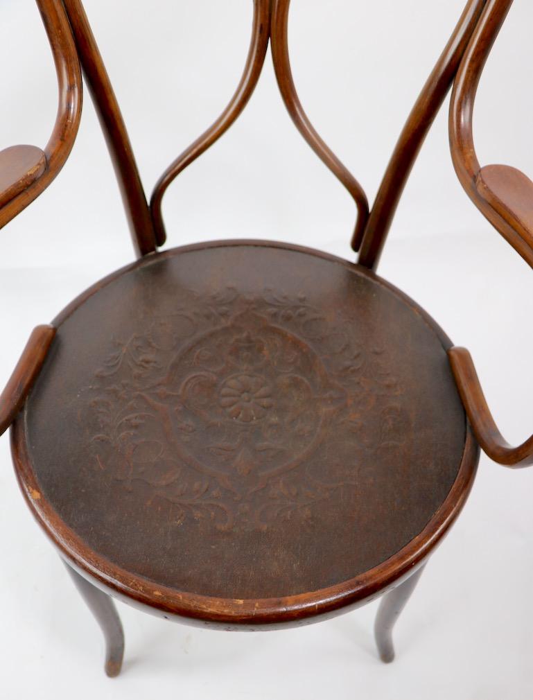 Vienna Secession Bentwood Chair by Fischel  8