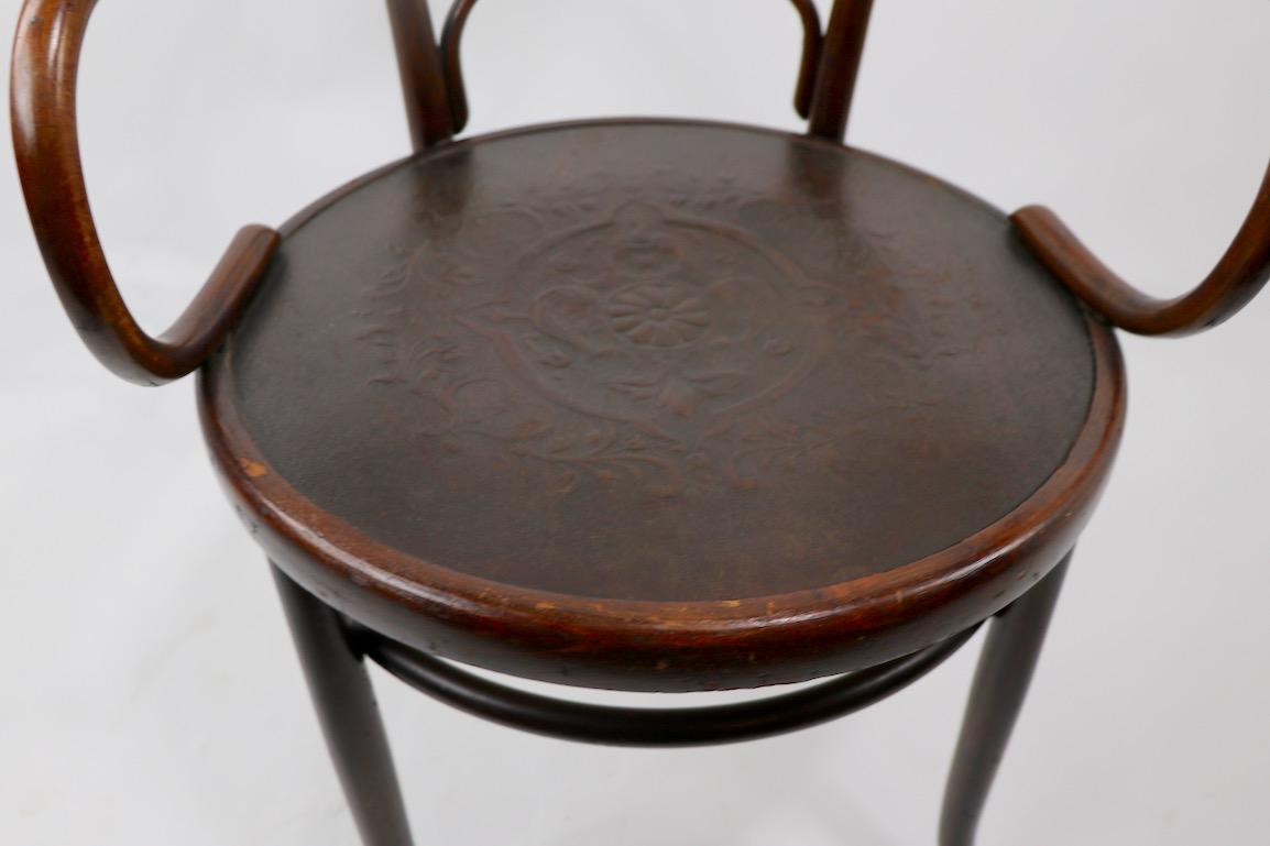 20th Century Vienna Secession Bentwood Chair by Fischel 