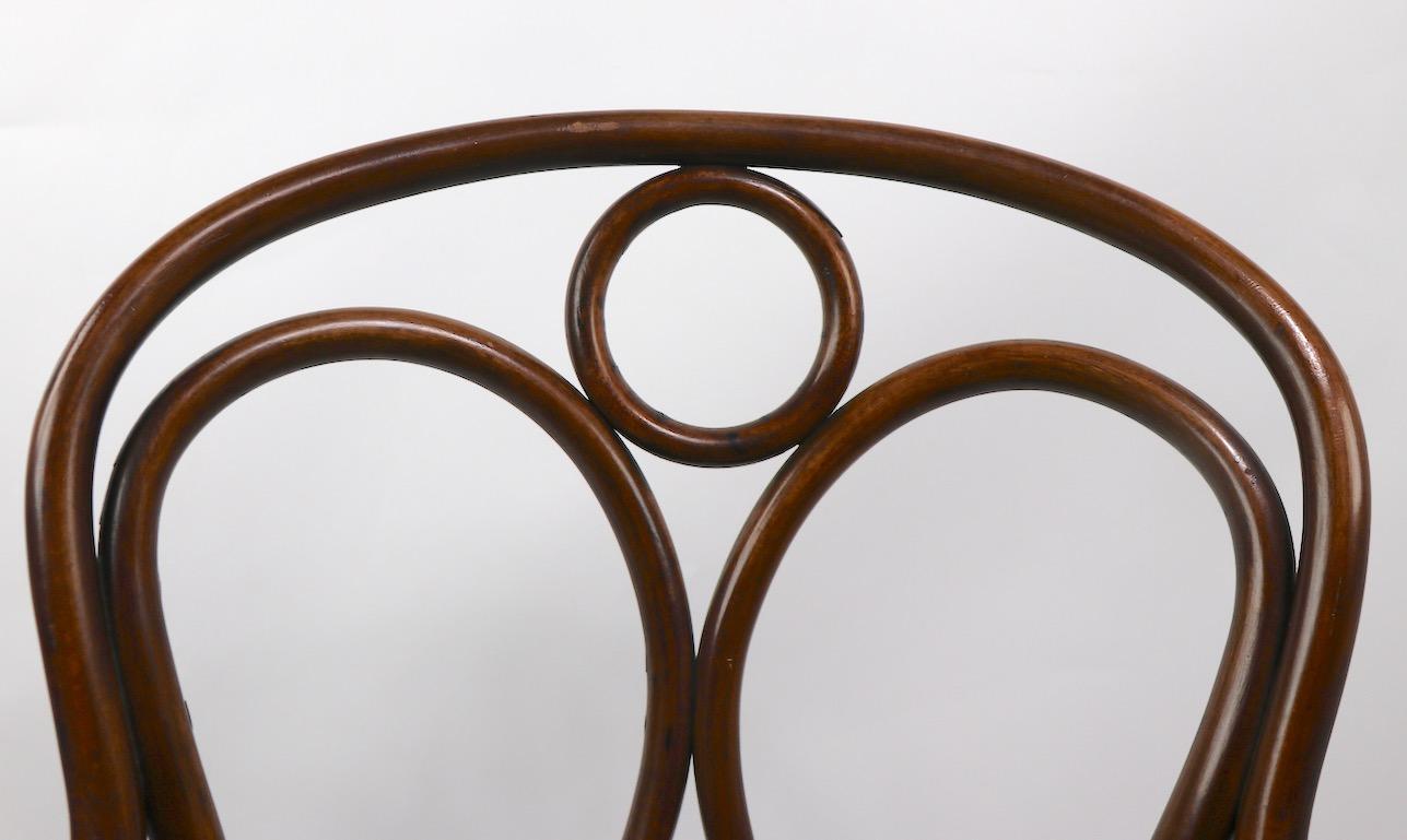 Vienna Secession Bentwood Chair by Fischel 1
