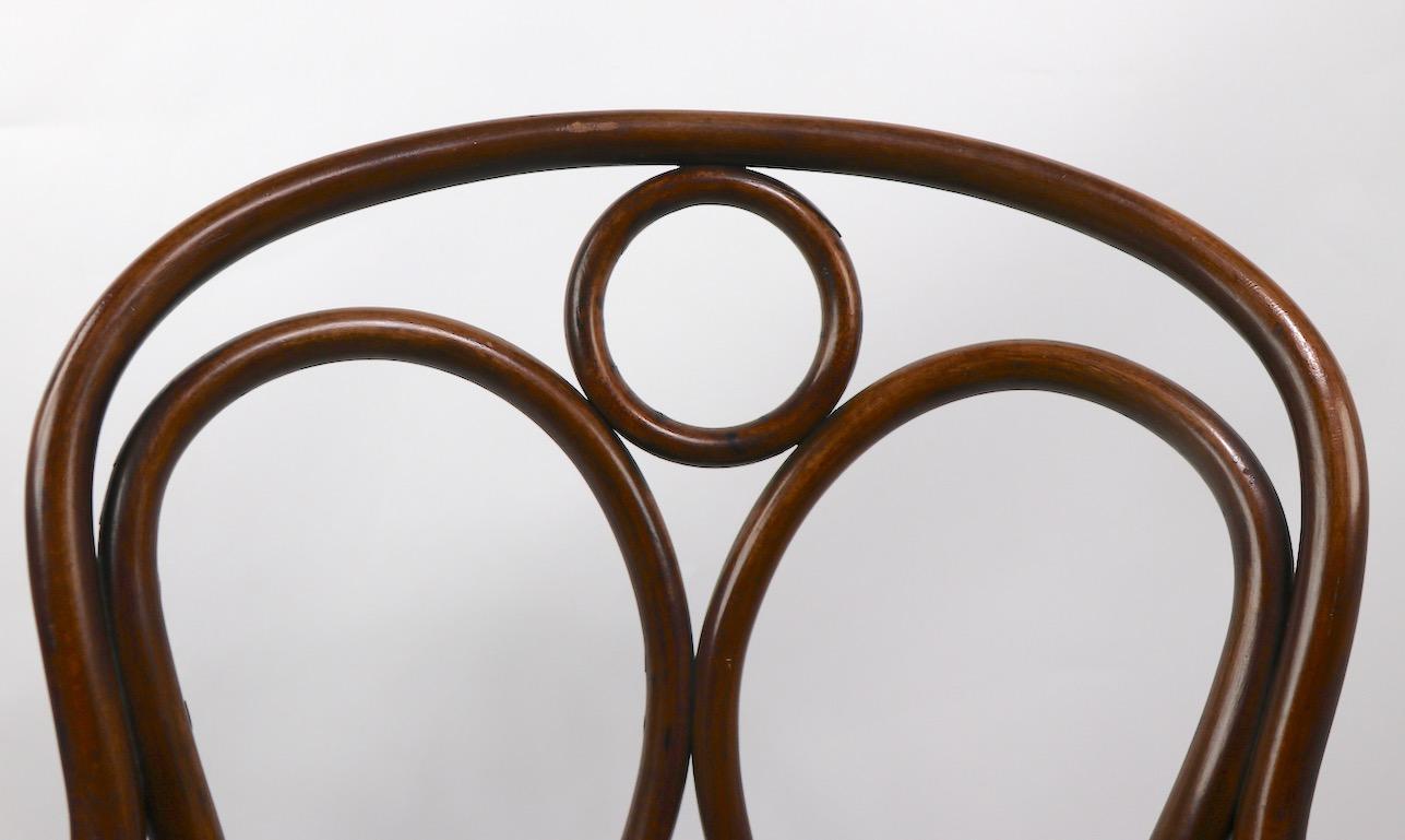 Vienna Secession Bentwood Chair by Fischel  1