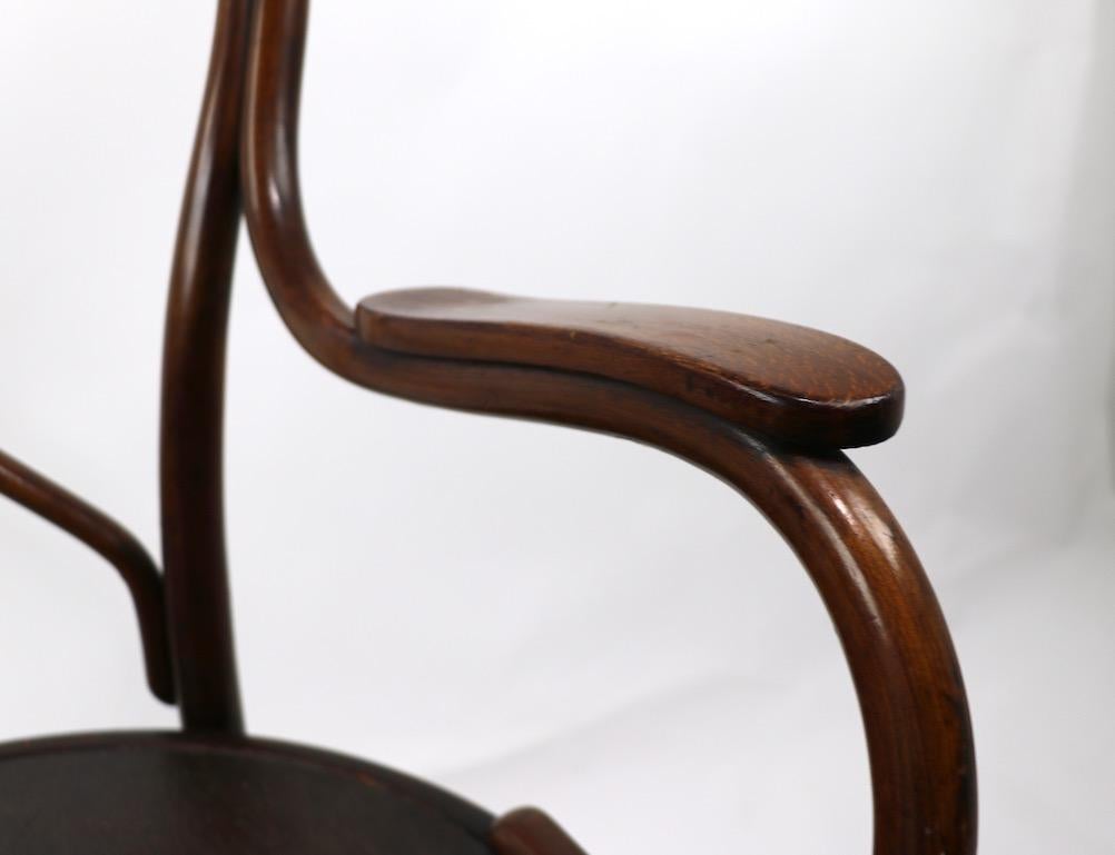 Vienna Secession Bentwood Chair by Fischel  2