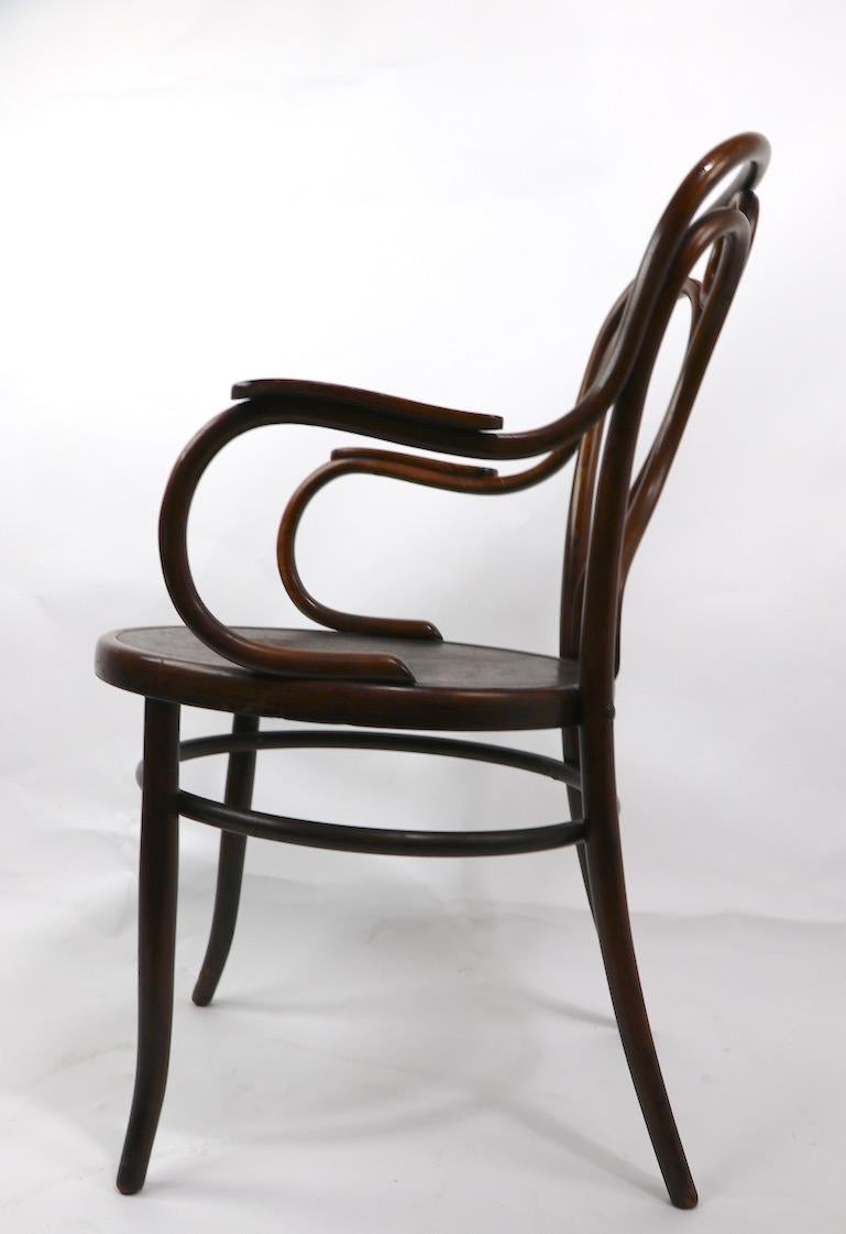 Vienna Secession Bentwood Chair by Fischel  3