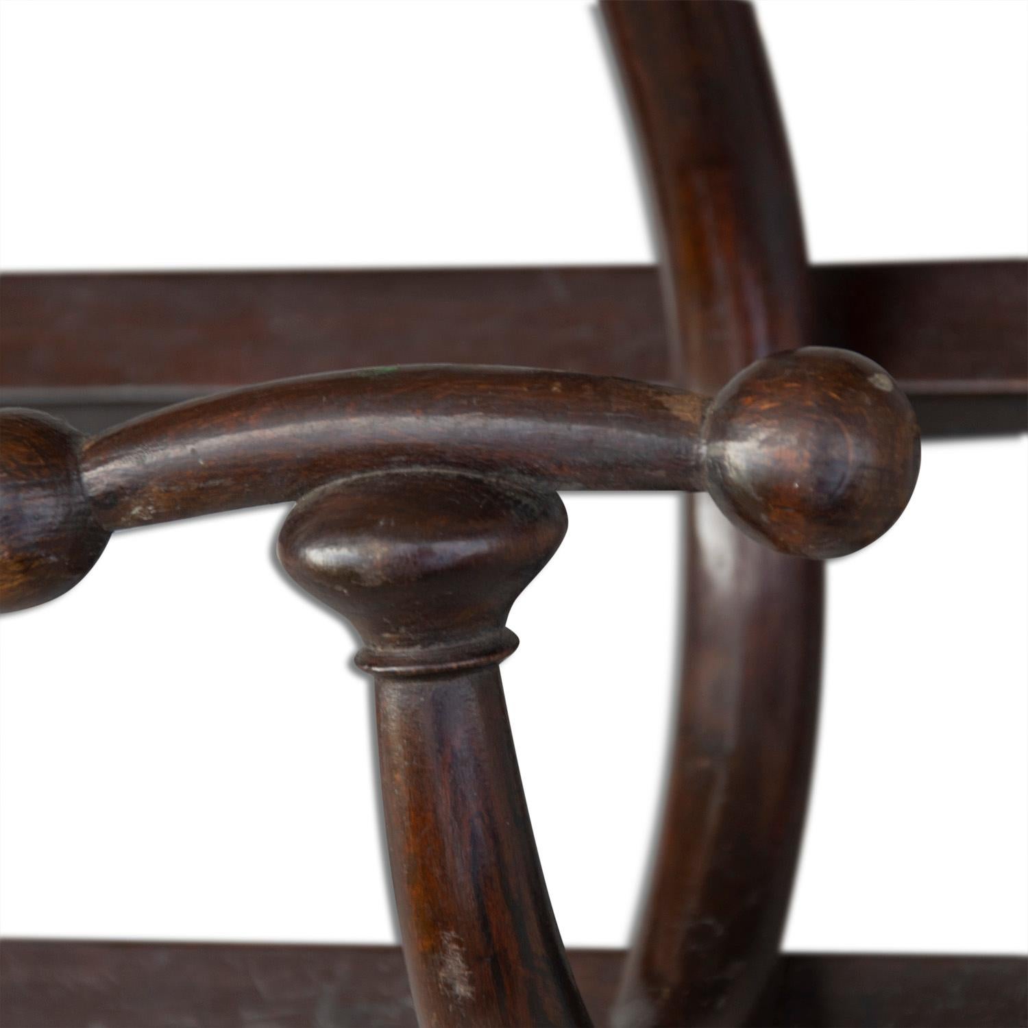 20th Century Vienna Secession Bentwood Coat Rack by Thonet, 1900