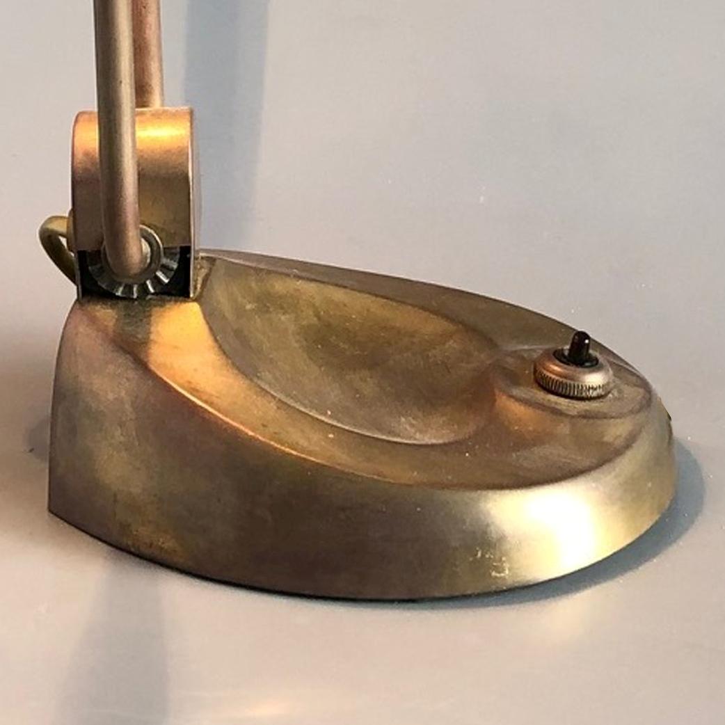 Vienna Secession Brass Table Lamp, 1900s im Zustand „Gut“ im Angebot in BUDAPEST, HU