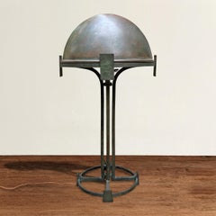 Vienna Secession Bronze Table Lamp