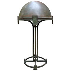 Lampada da tavolo in bronzo della Secessione di Vienna
