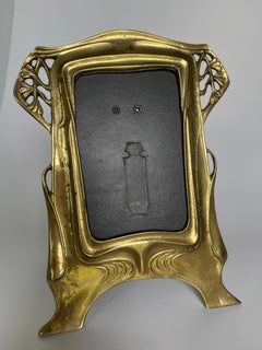 Vienna Secession Cast Brass Picture Frame