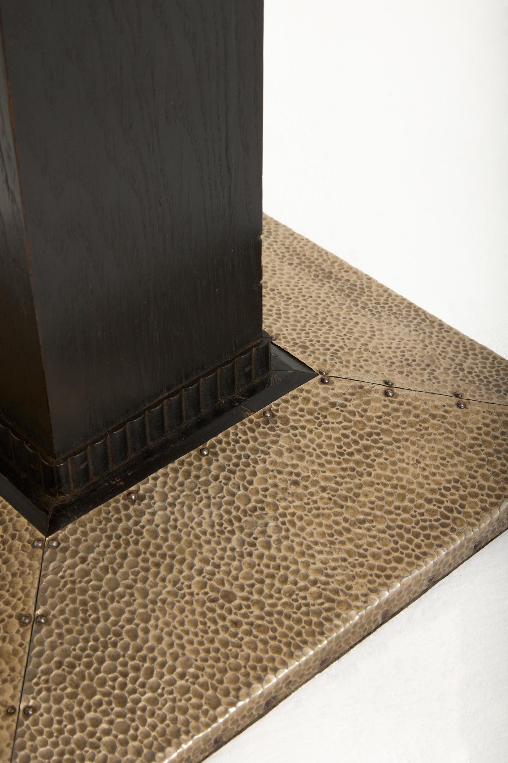 Ebonized Vienna Secession Centre Table For Sale