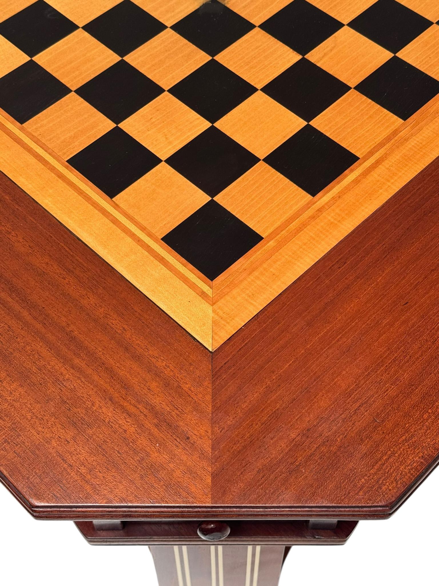 Mesa de ajedrez o mesa de juego de la Secesión vienesa, 1900 principios del siglo XX en venta
