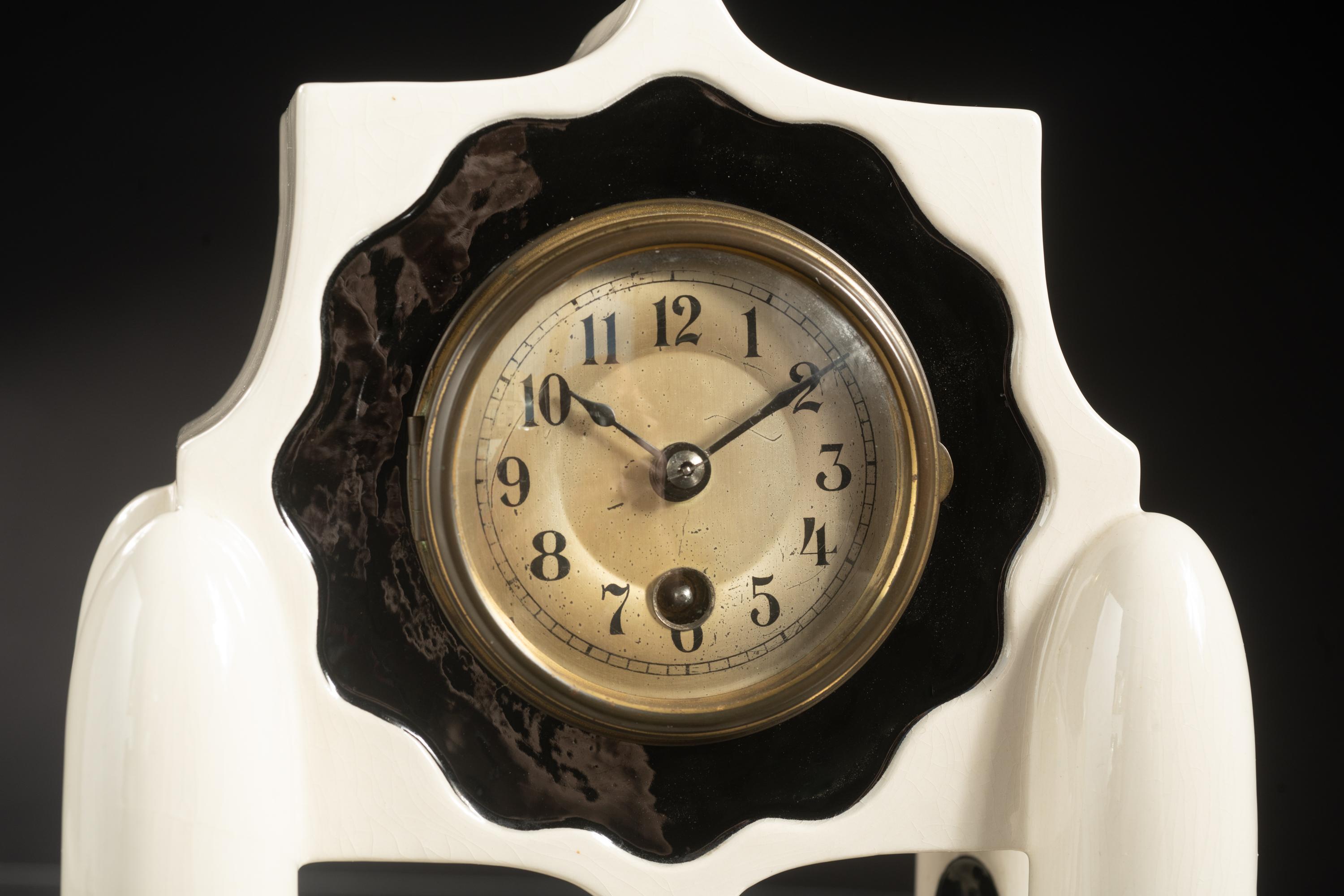Vienna Secession Clock by Bertold Loffler and Anton Kling For Sale 2
