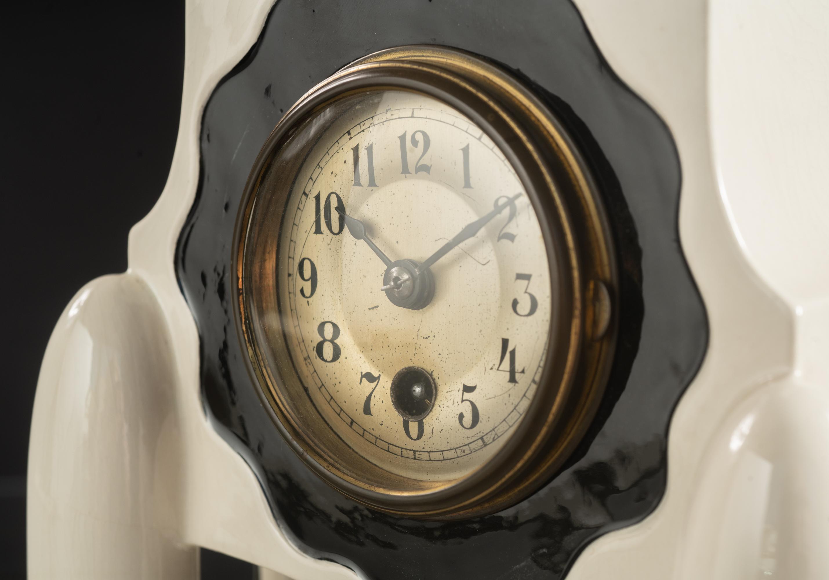 Vienna Secession Clock by Bertold Loffler and Anton Kling For Sale 3