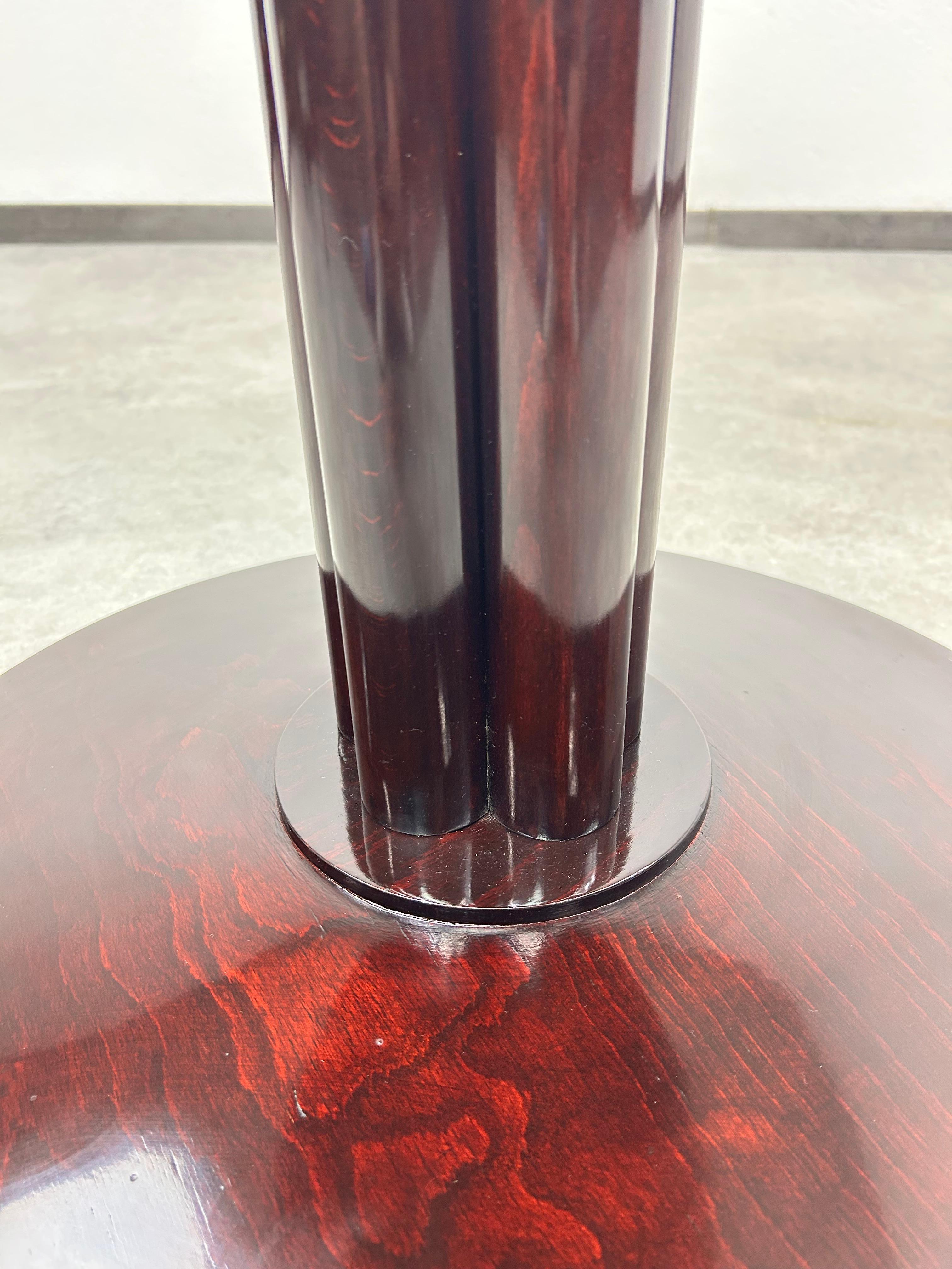 Beech Vienna secession coffee table attr. to Josef Hoffmann for J&J Kohn For Sale